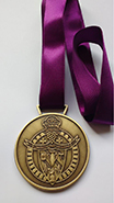 medalha e brinde