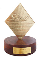 trofeu em bonze e artistico